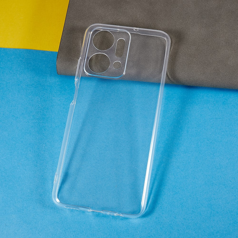 Honor X7a - Silikon Gummi Case transparent