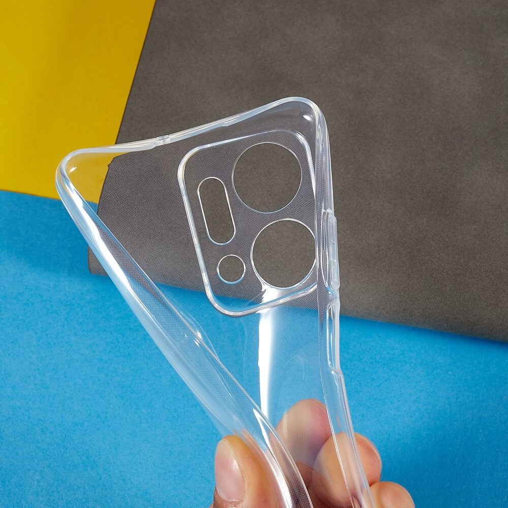 Honor X7a - Silikon Gummi Case transparent