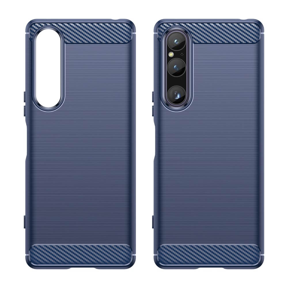 Sony Xperia 1 V - Metal Carbon Look Case