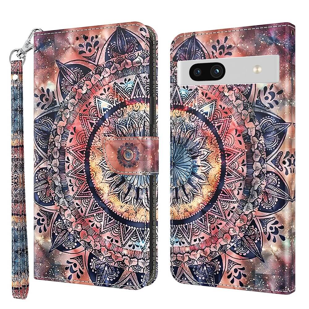 Google Pixel 7a - Etui Glitzer Effekt