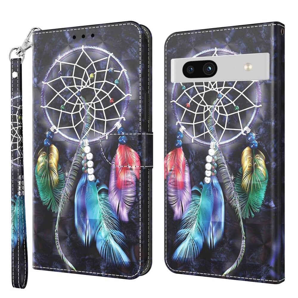 Google Pixel 7a - Etui Glitzer Effekt