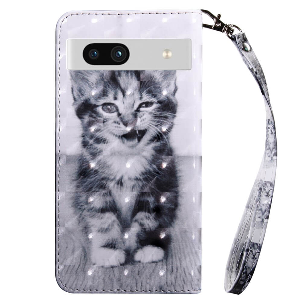 Google Pixel 7a - Etui Glitzer Effekt