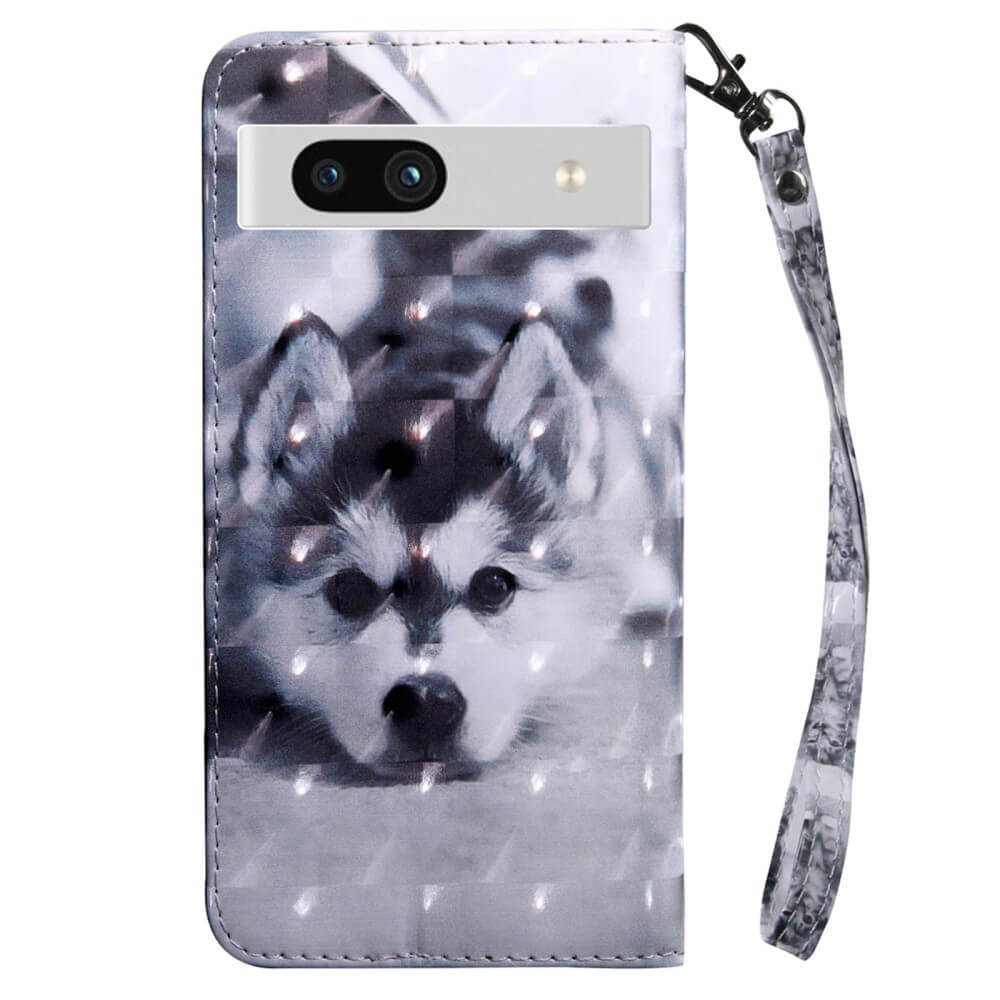 Google Pixel 7a - Etui Glitzer Effekt