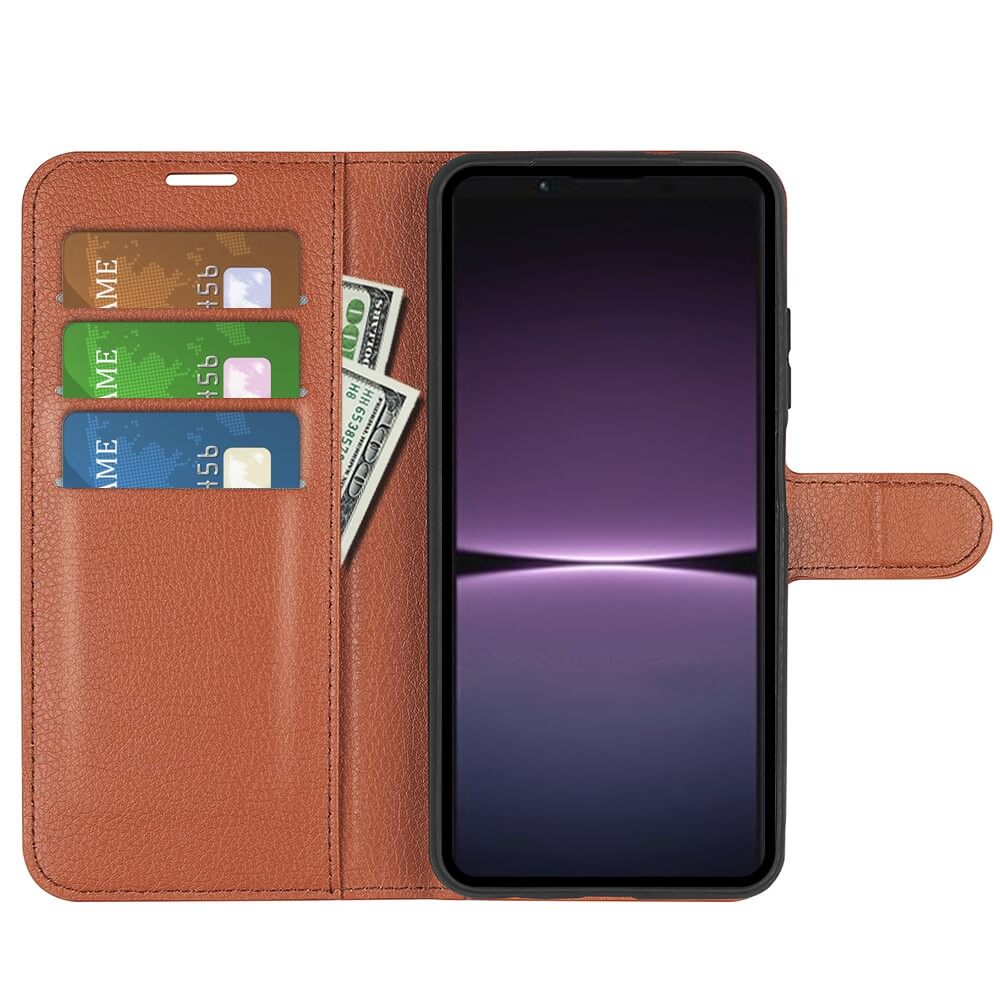 Sony Xperia 1 V - Leather Case Cover