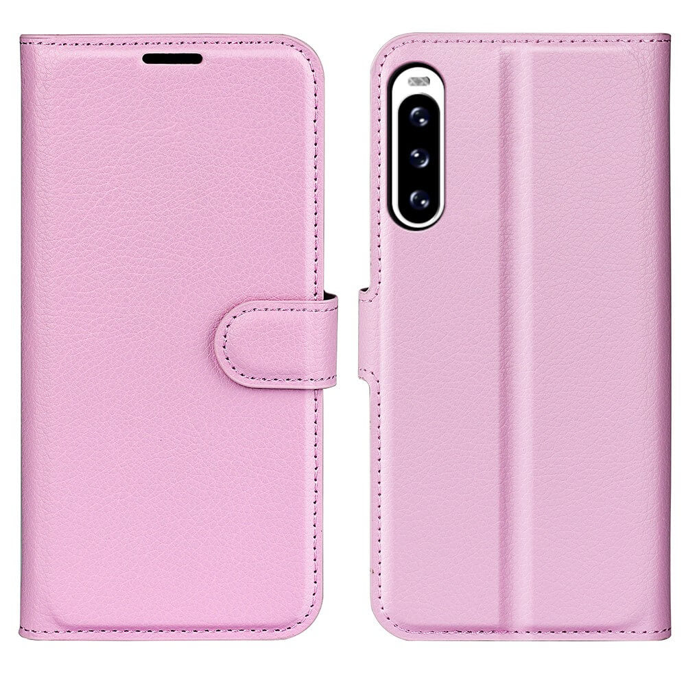 Sony Xperia 10 V - Leder Etui Hülle
