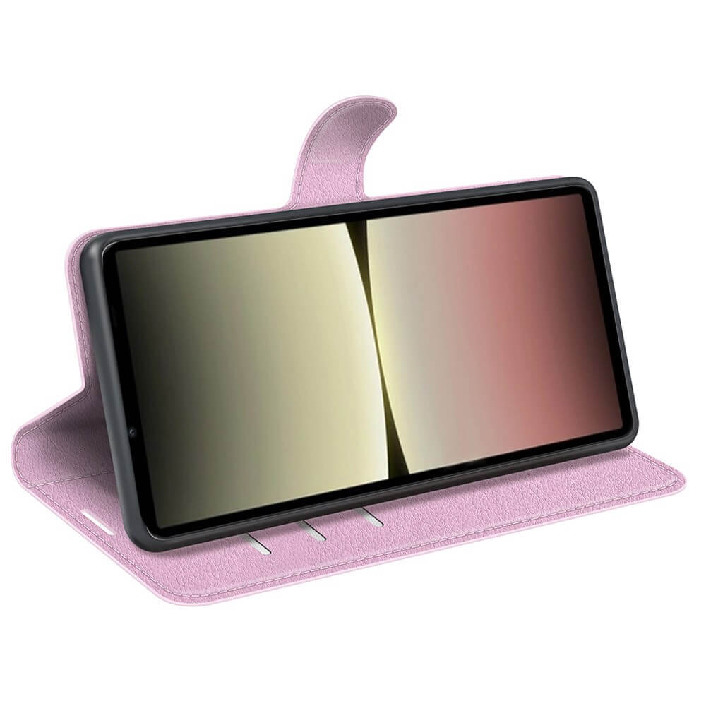 Sony Xperia 10 V - Leder Etui Hülle