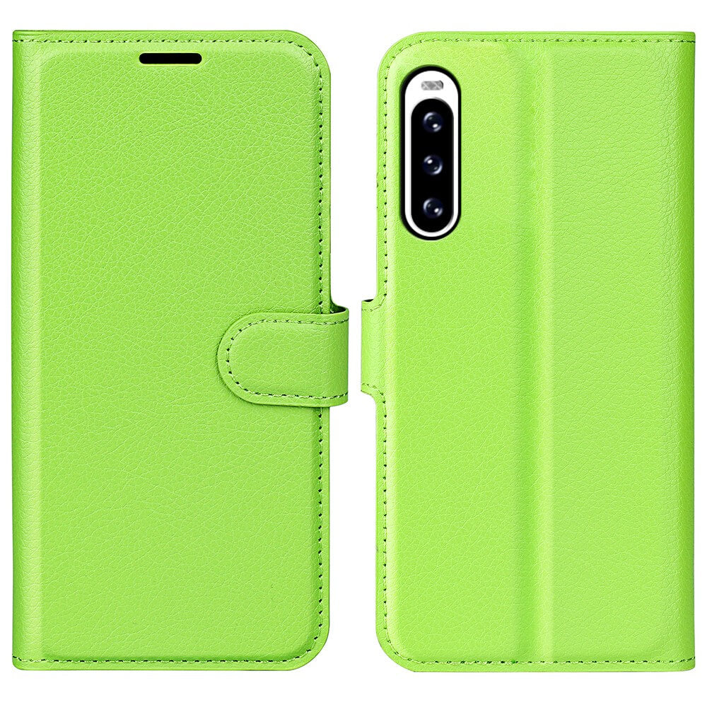 Sony Xperia 10 V - Leder Etui Hülle