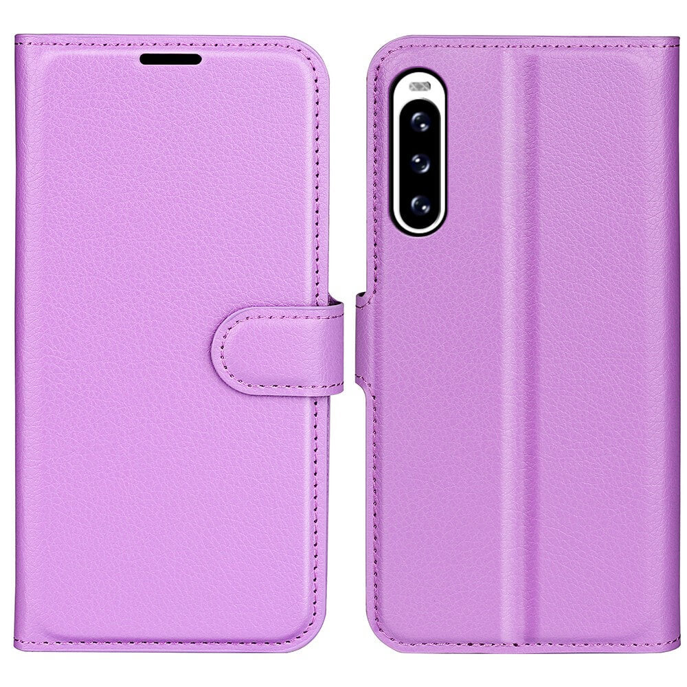 Sony Xperia 10 V - Leder Etui Hülle
