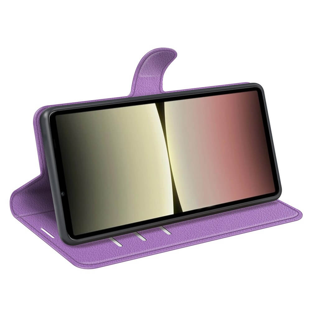 Sony Xperia 10 V - Leder Etui Hülle