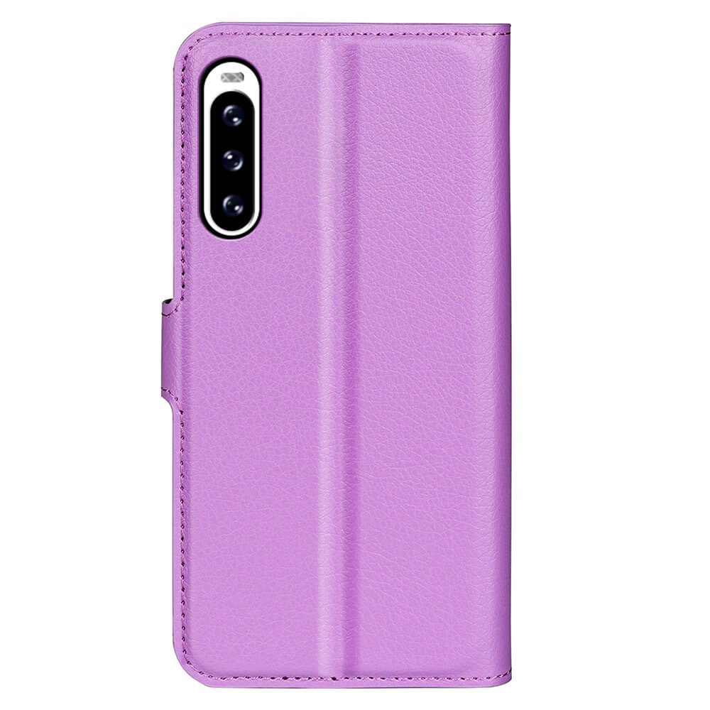Sony Xperia 10 V - Leder Etui Hülle