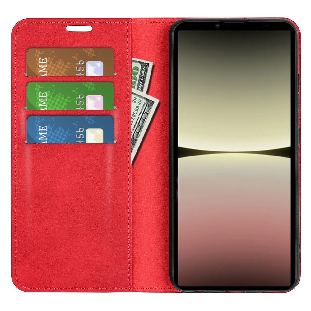 Sony Xperia 10 V - Stand Flip Case Hülle