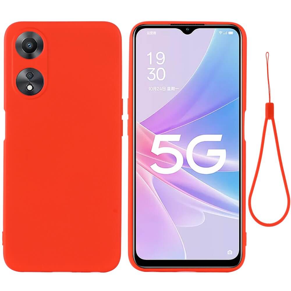 OPPO A78 5G - Silikon Gummi Hülle