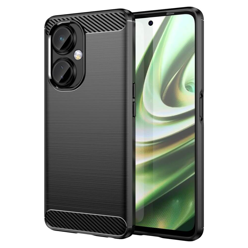 OnePlus Nord CE 3 Lite - Metall Carbon Look Hülle