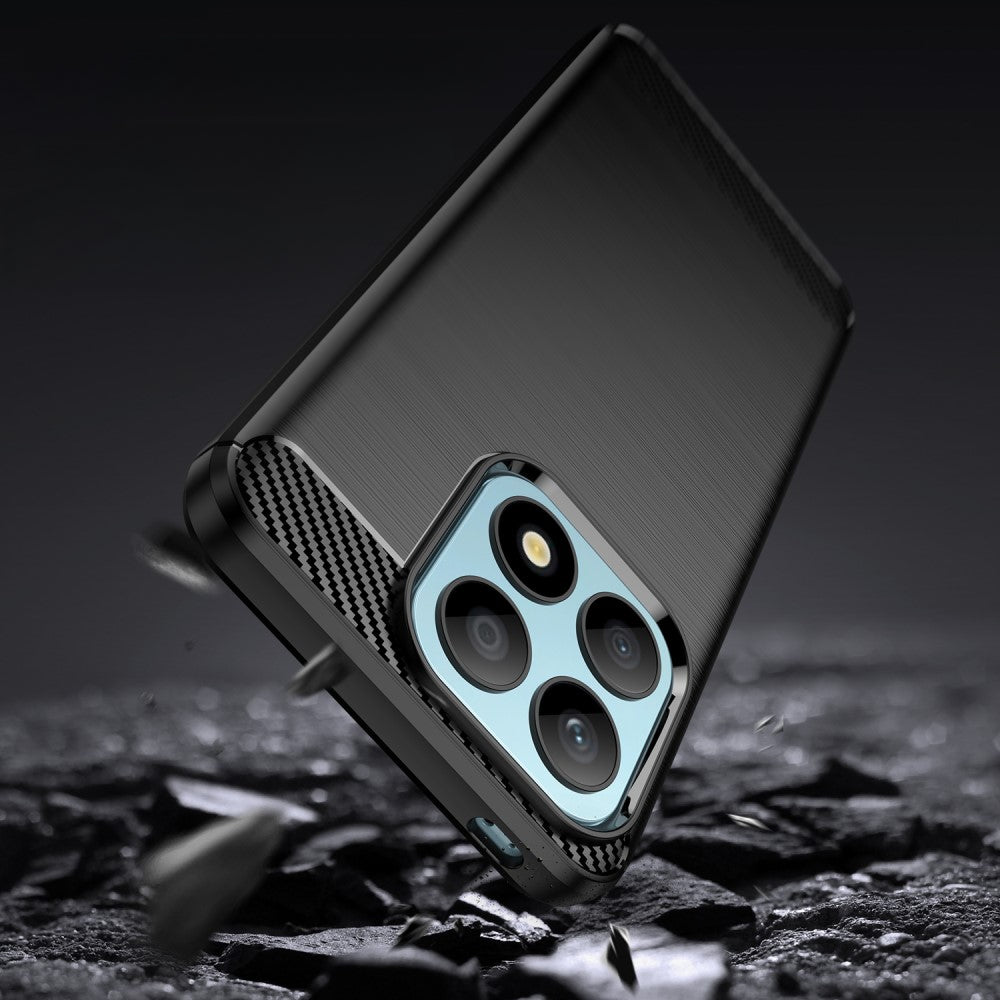 Honor X8a - Metall Carbon Look Hülle