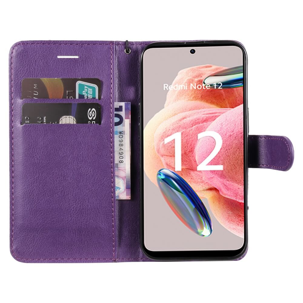 Xiaomi Redmi Note 12 4G - Leder Etui Hülle
