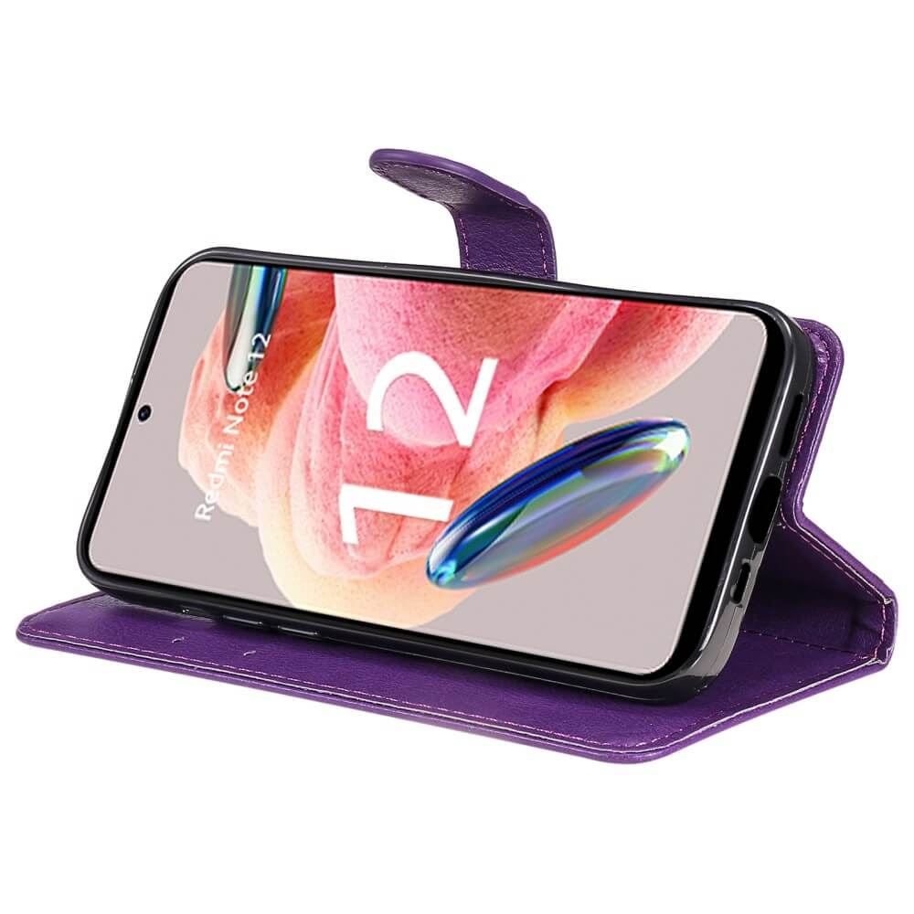 Xiaomi Redmi Note 12 4G - Leder Etui Hülle