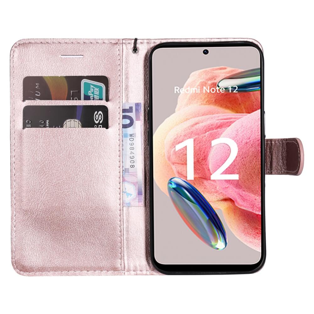 Xiaomi Redmi Note 12 4G - Leder Etui Hülle