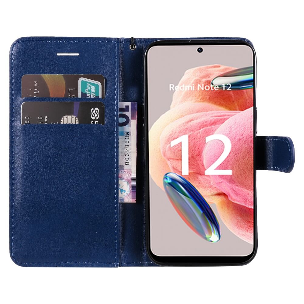 Xiaomi Redmi Note 12 4G - Leder Etui Hülle