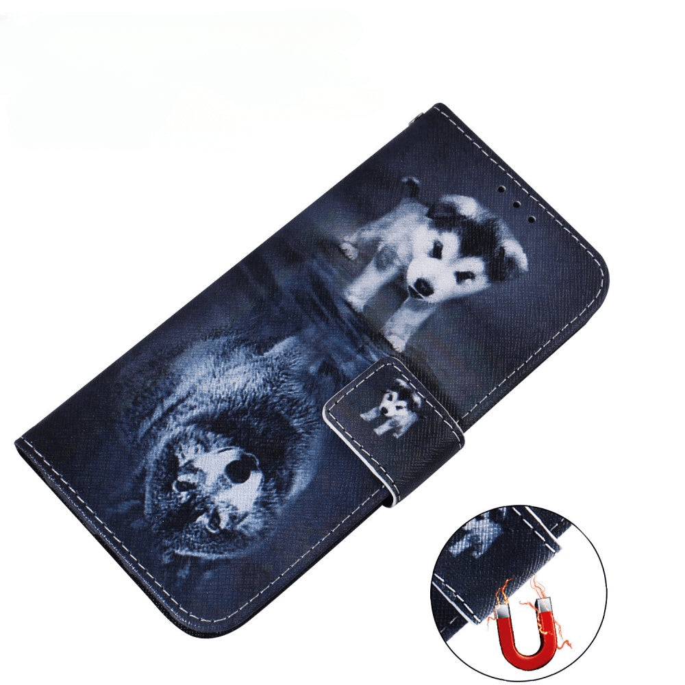 Google Pixel 8 - Custodia in pelle fiori