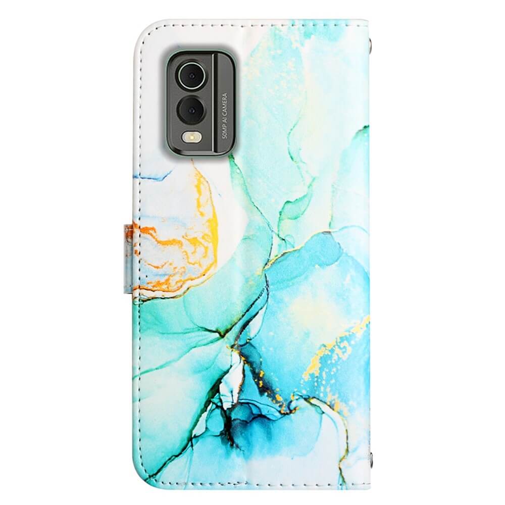 Nokia C32 - Custodia In Pelle Marble