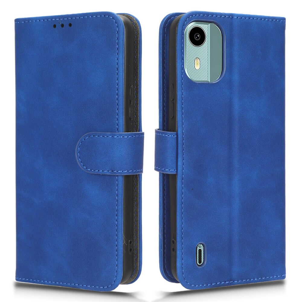 Nokia C12 - Leather Case Cover