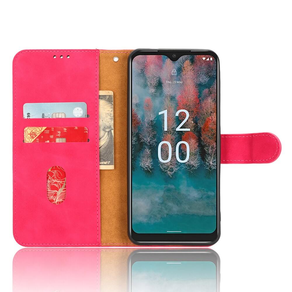 Nokia C12 - Leather Case Cover