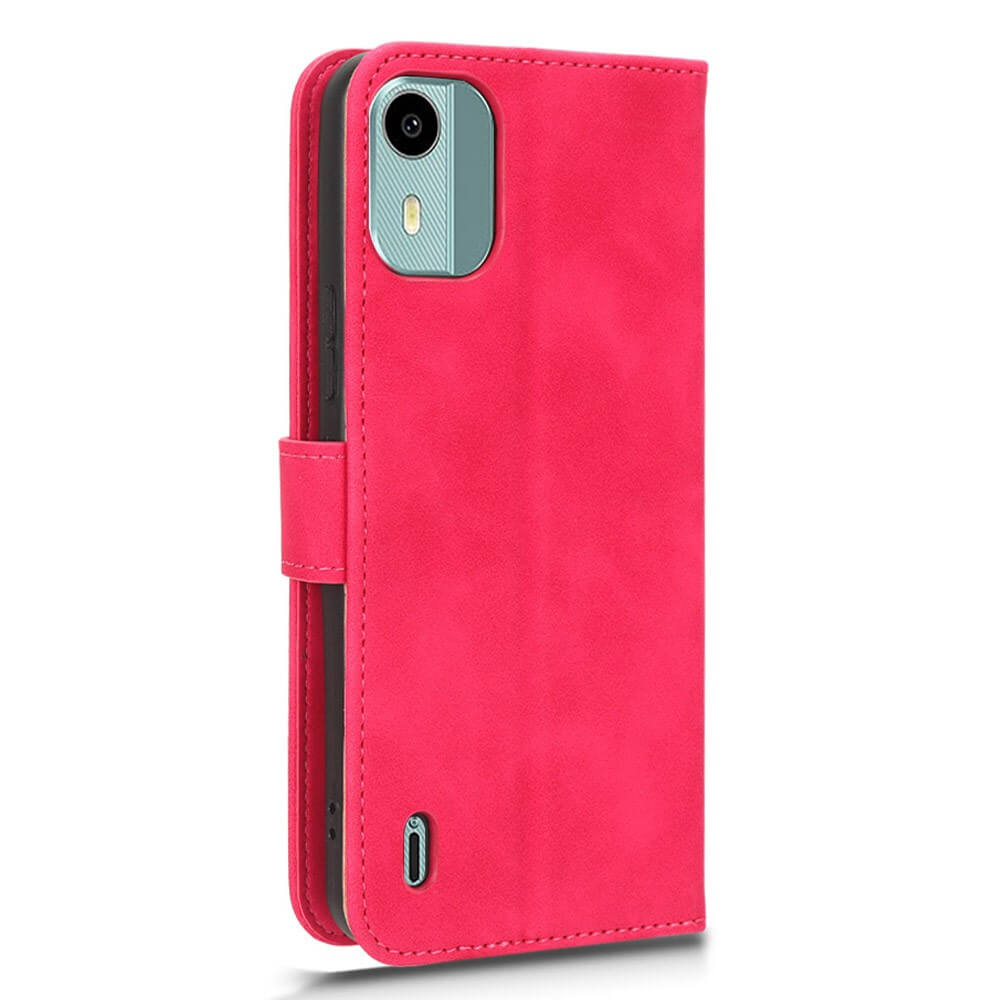 Nokia C12 - Leather Case Cover