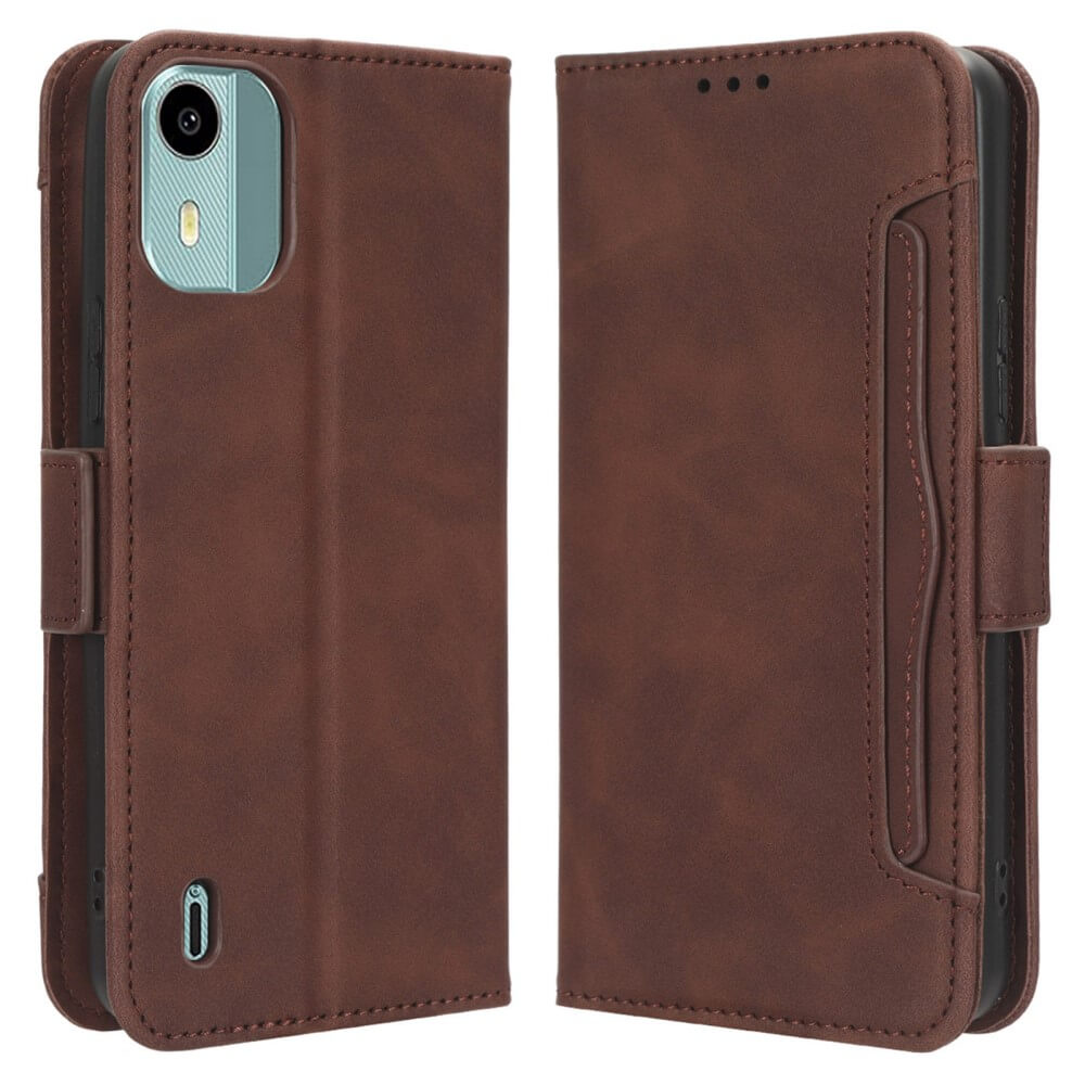 Nokia C12 - Etui Mit Vielen Kartenfächer