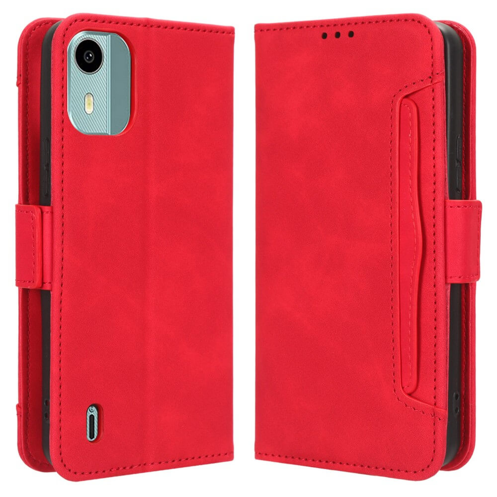Nokia C12 - Etui Mit Vielen Kartenfächer