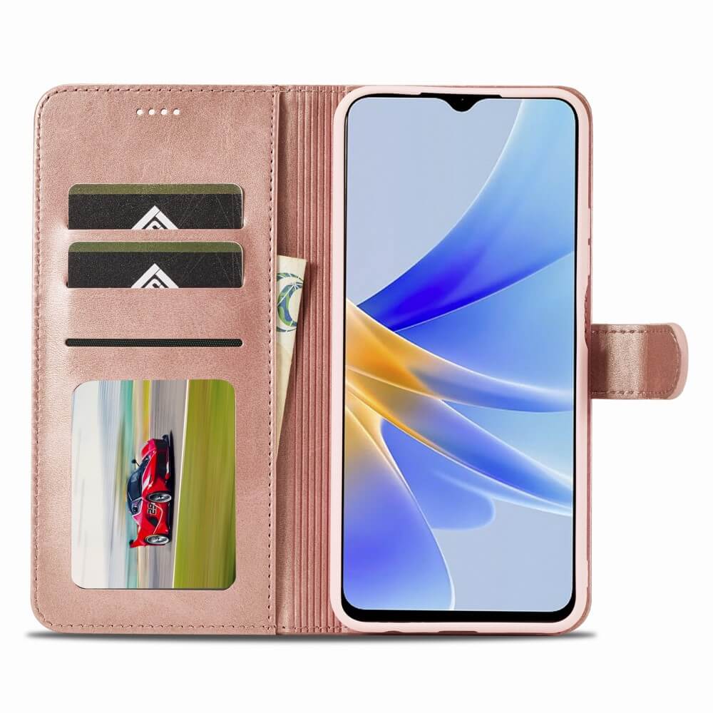 Oppo A58 5G / A78 5G - Lc.Imeeke étui En Cuir Coque