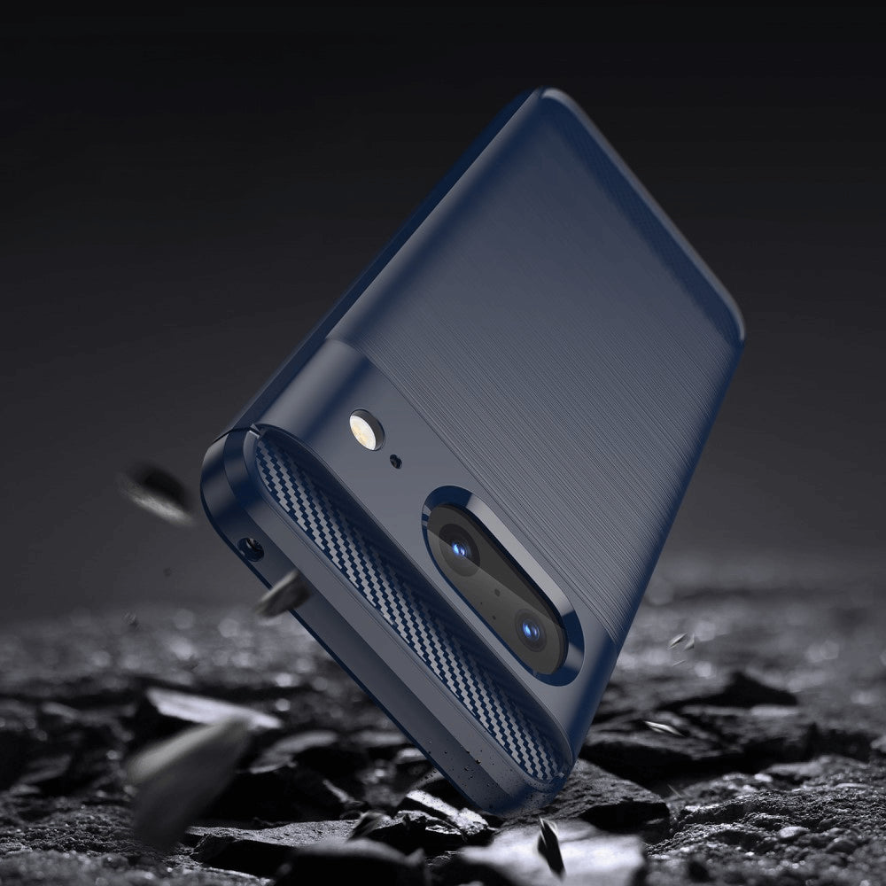 Google Pixel 8 - Metal Carbon Look Case
