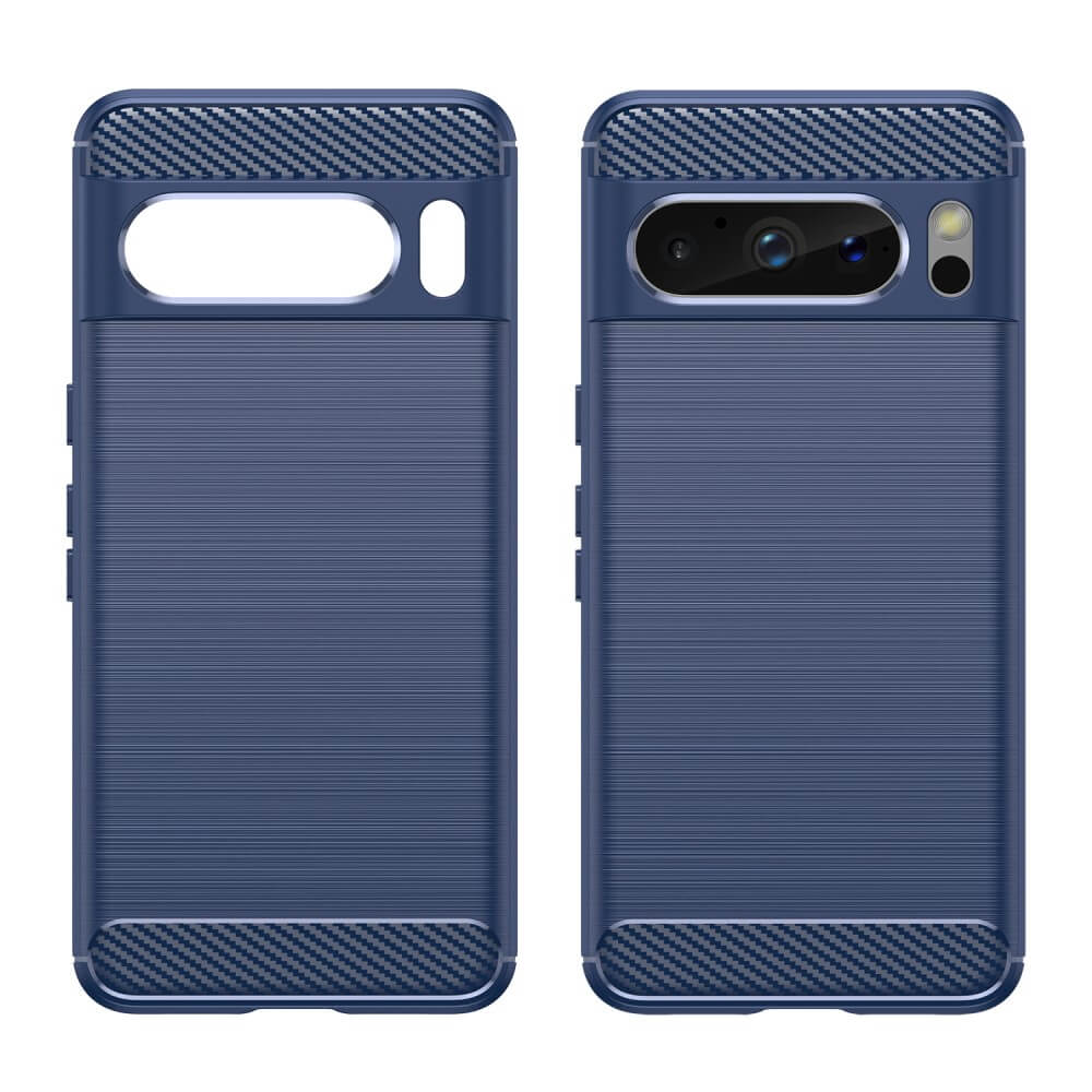 Google Pixel 8 Pro - Cover In Metallo Carbon Look