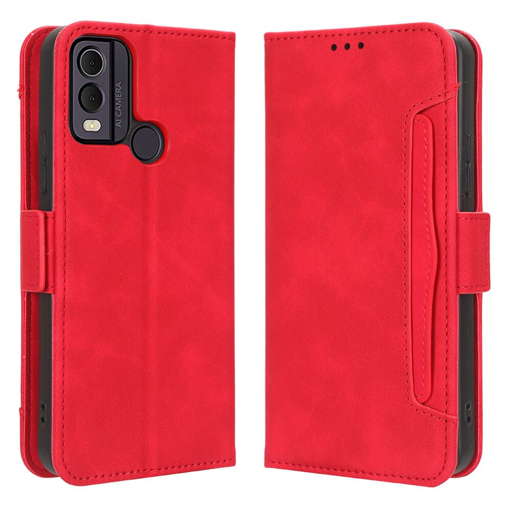 Nokia C22 - Etui Mit Vielen Kartenfächer
