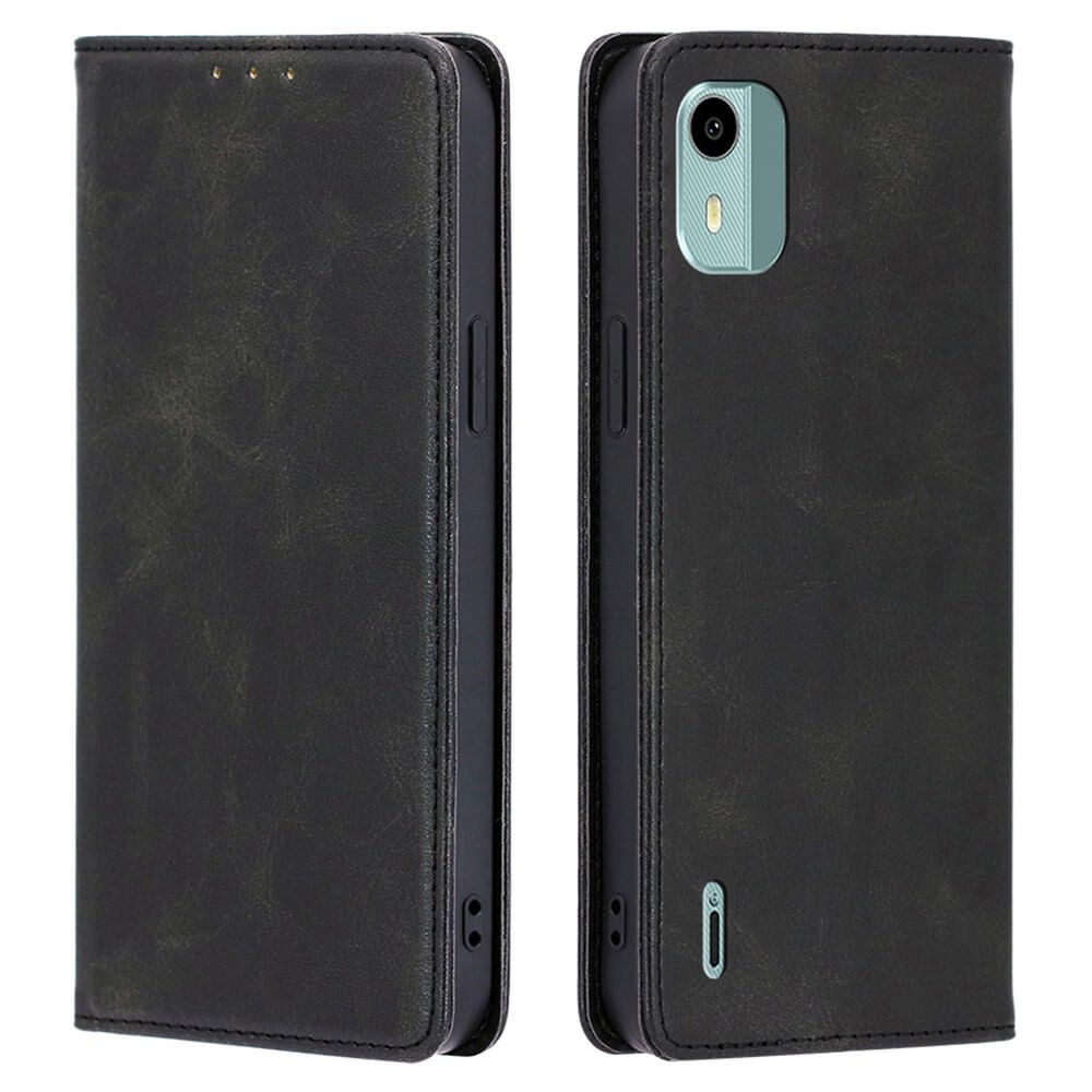 Nokia C12 - Stand Flip Case Hülle