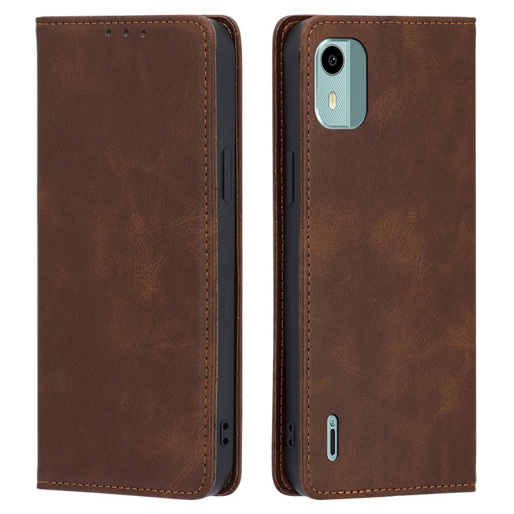 Nokia C12 - Stand Flip Case Hülle