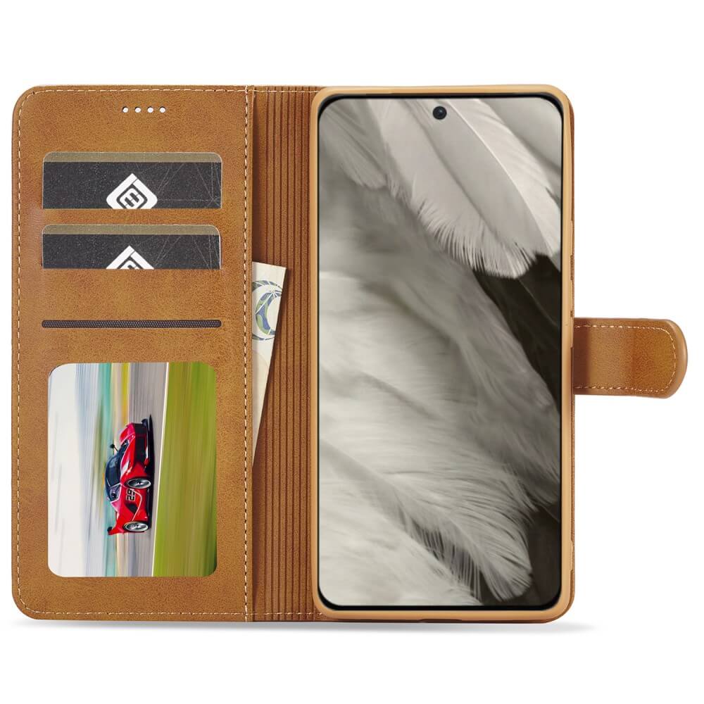 Google Pixel 8 - Lc.Imeeke Custodia In Pelle Custodia