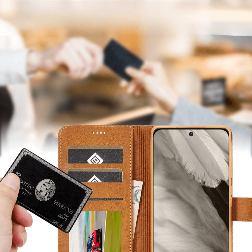 Google Pixel 8 - Lc.Imeeke Custodia In Pelle Custodia