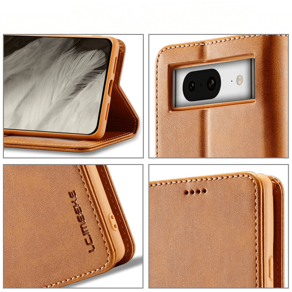 Google Pixel 8 - Lc.Imeeke Custodia In Pelle Custodia