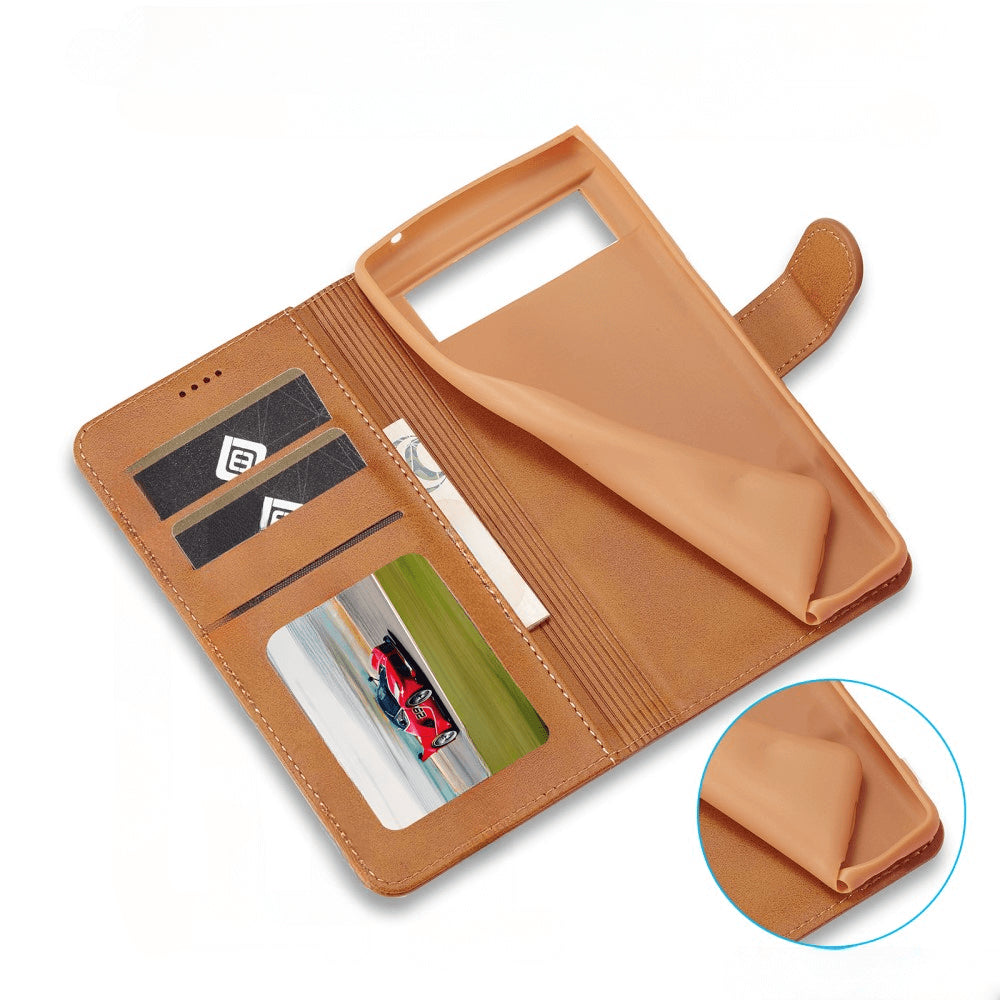 Google Pixel 8 - Lc.Imeeke Custodia In Pelle Custodia