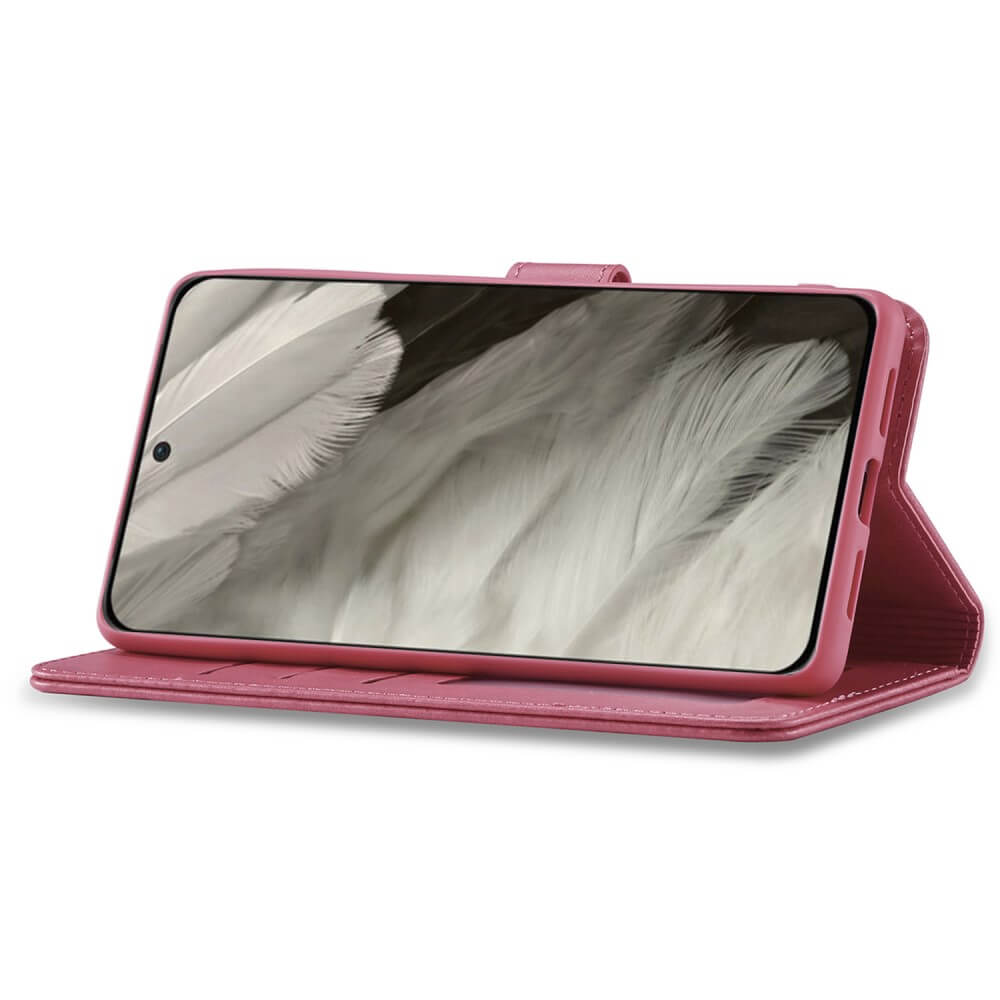 Google Pixel 8 - Lc.Imeeke Custodia In Pelle Custodia