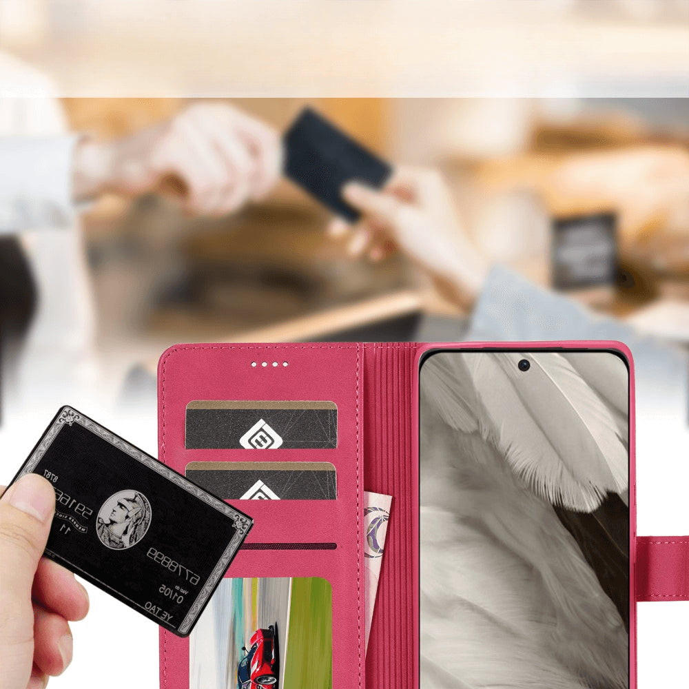 Google Pixel 8 - Lc.Imeeke Custodia In Pelle Custodia