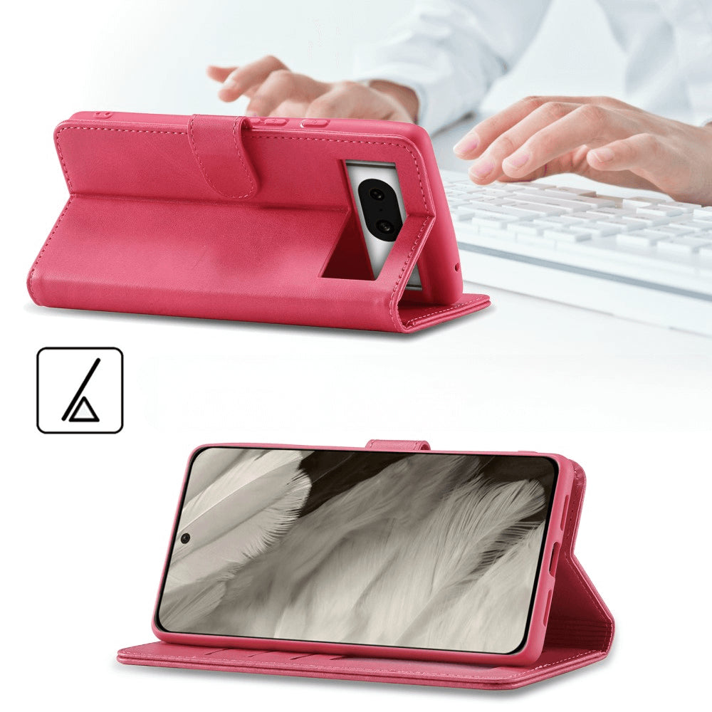 Google Pixel 8 - Lc.Imeeke Custodia In Pelle Custodia