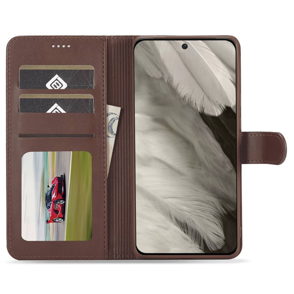 Google Pixel 8 - Lc.Imeeke Custodia In Pelle Custodia