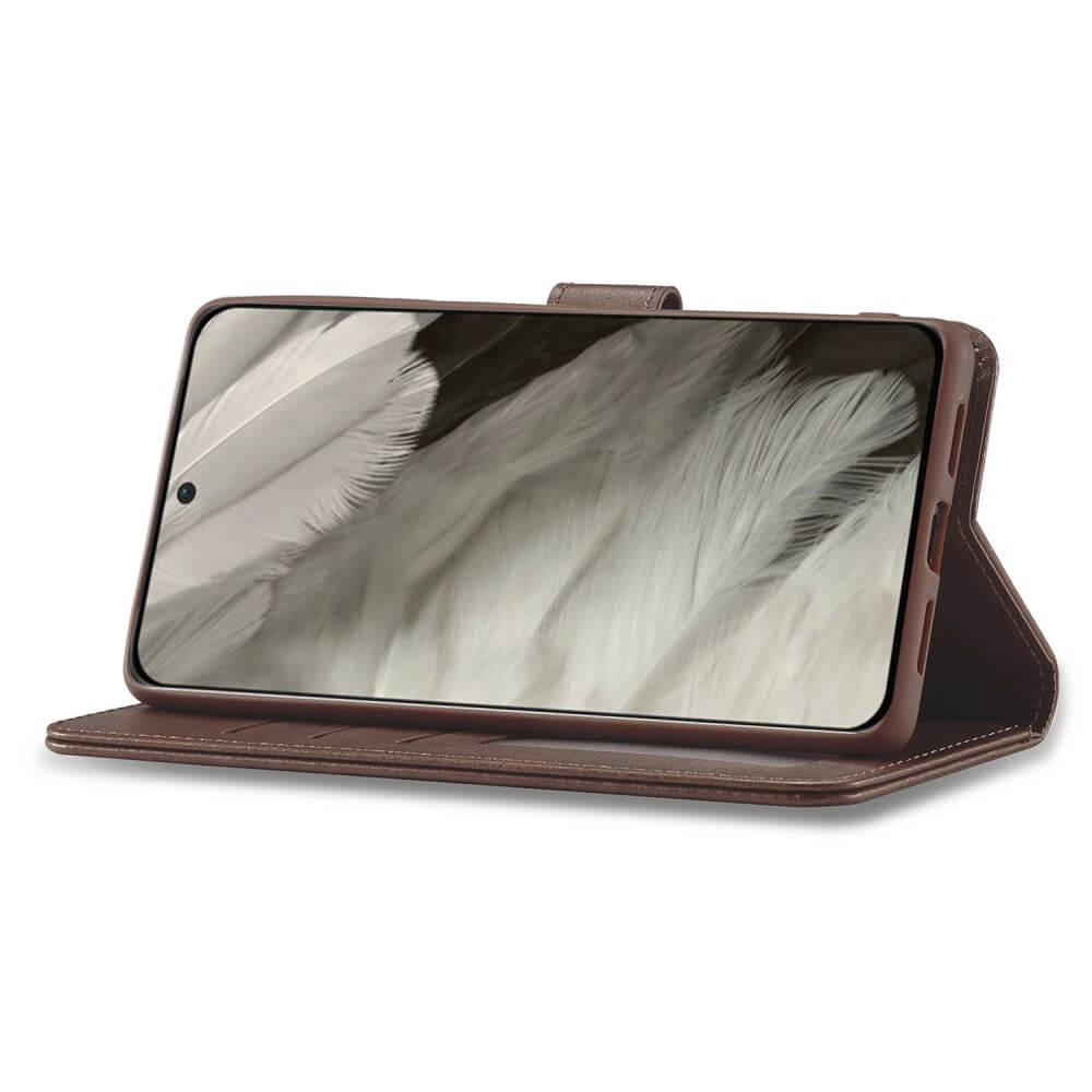 Google Pixel 8 - Lc.Imeeke Custodia In Pelle Custodia