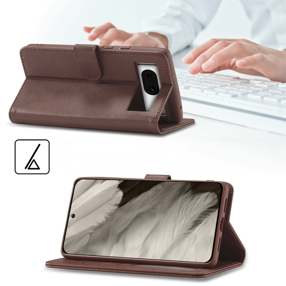 Google Pixel 8 - Lc.Imeeke Custodia In Pelle Custodia