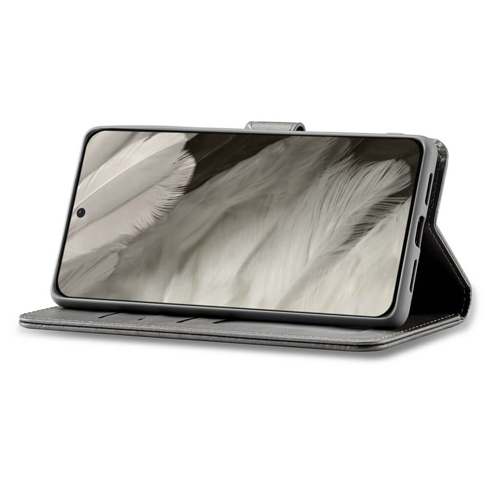 Google Pixel 8 - Lc.Imeeke Custodia In Pelle Custodia