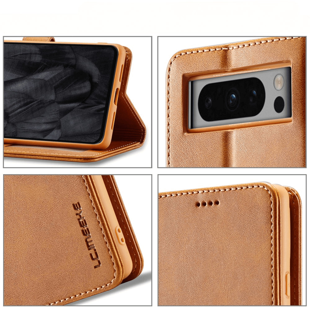 Google Pixel 8 Pro - Lc.Imeeke Custodia In Pelle Custodia