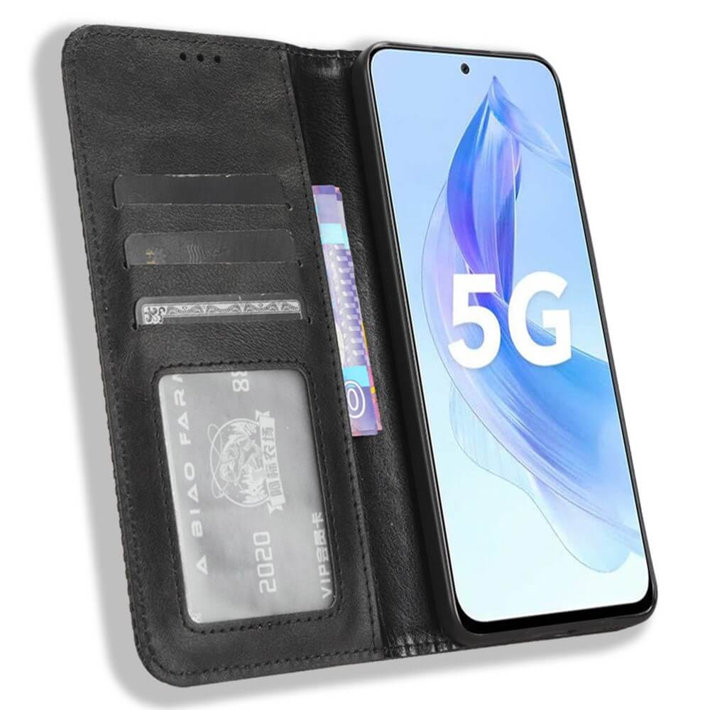 Honor 90 Lite - Vintage Flip Case Hülle