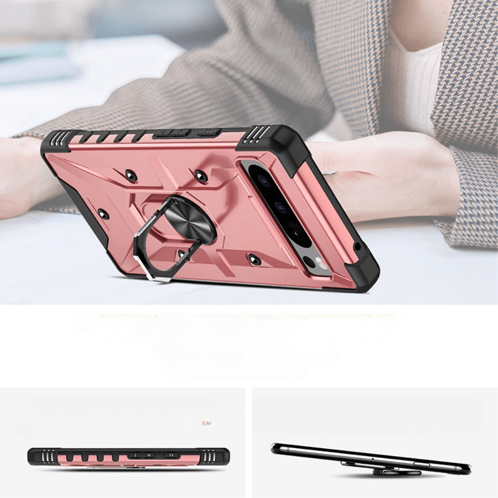 Google Pixel 8 Pro - Custodia Armor Con Kickstand