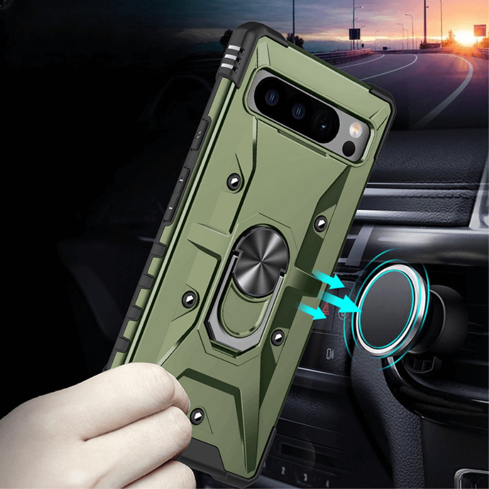 Google Pixel 8 Pro - Custodia Armor Con Kickstand